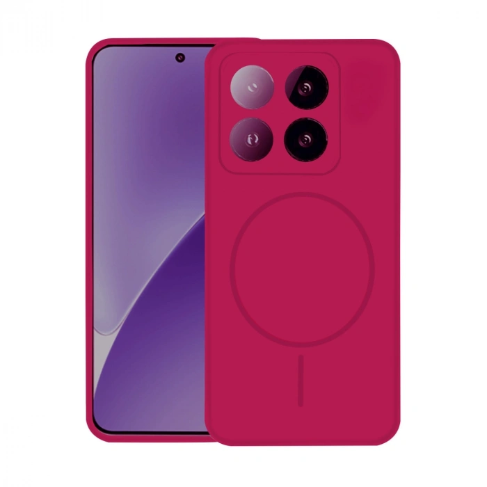 Joko Xiaomi Mi 14t Pro Kılıf Jully Magsafe Kapak - Pembe