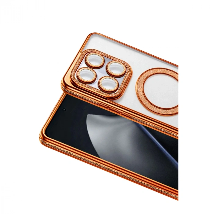 Joko Xiaomi Mi 15t Pro Joke Simli Magneticsafe Kılıf - Turuncu