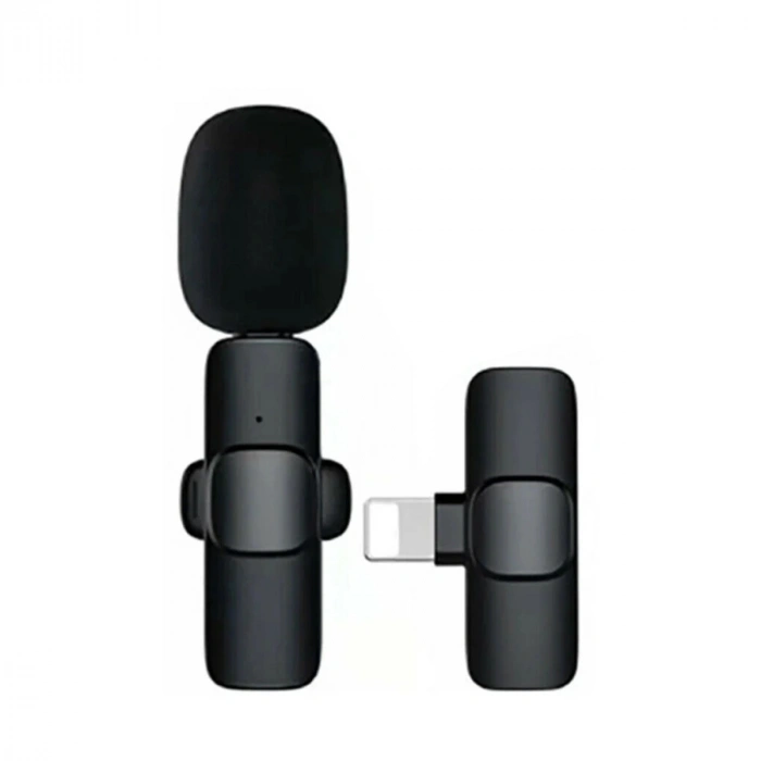 K9 Lightning Uyumlu Mikrofon - Siyah