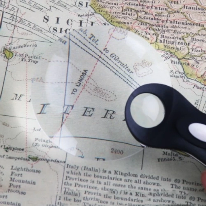 Kontrolü Için 10x 20x,2led Işıklı El Büyüteç