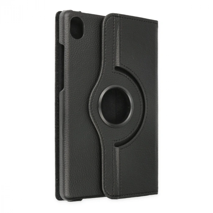 Lenovo Tab M8 Kılıf 360 Tablet Deri Kılıf - Siyah