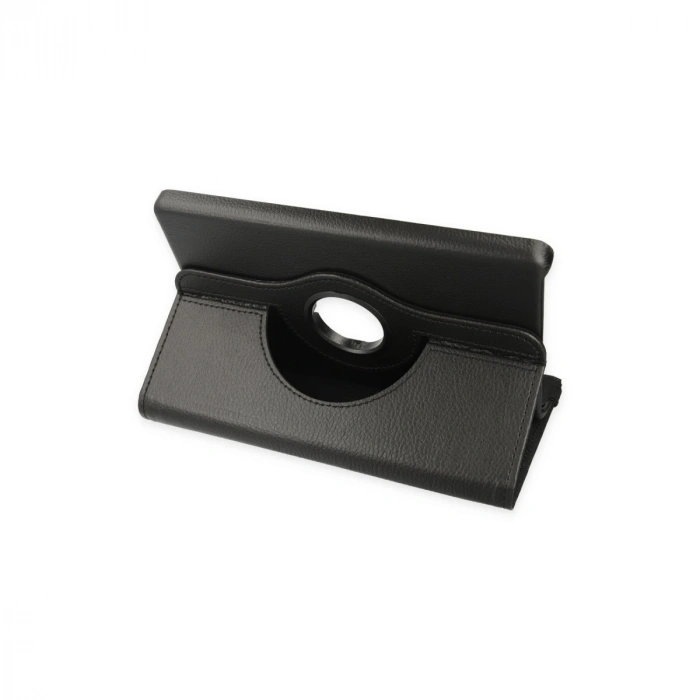 Lenovo Tab M8 Kılıf 360 Tablet Deri Kılıf - Siyah