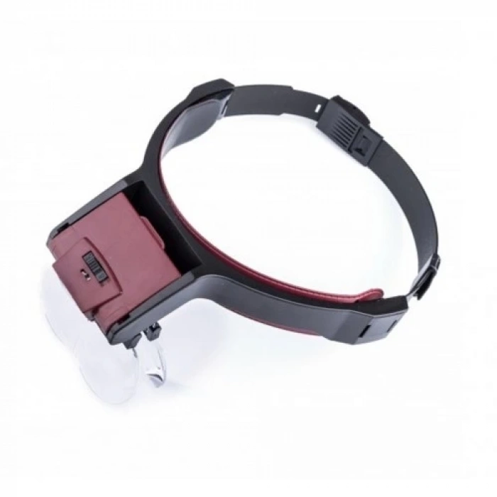 Lens Takmalı 4 Lens , Led Lambalı Şapka Tip Büyüteç