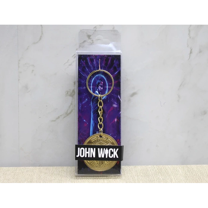 Metal John Wick Anahtarlık