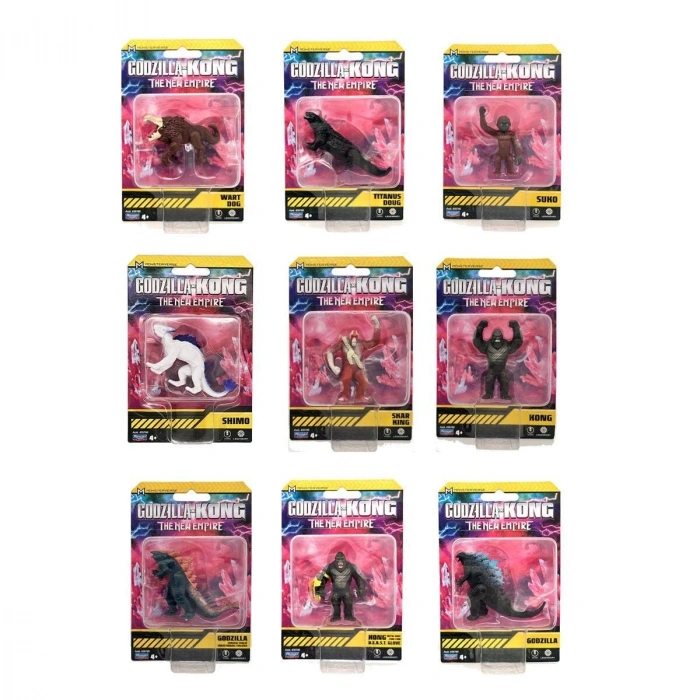 Mn313000 Godzilla Vs. Kong Mini Figür 5 Cm - 35760