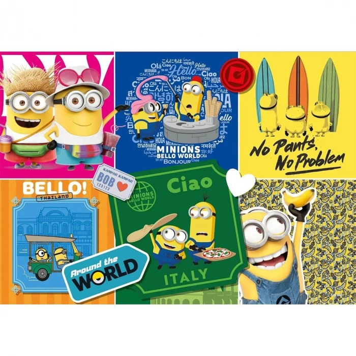 Mo 709 Mınıons 50 Parça Lisanslı Puzzle