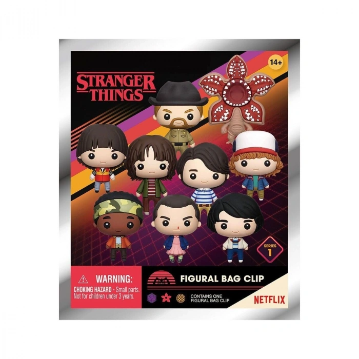 Mono32500 Monogram Stranger Things Klipsli Figür Seri 1 Display