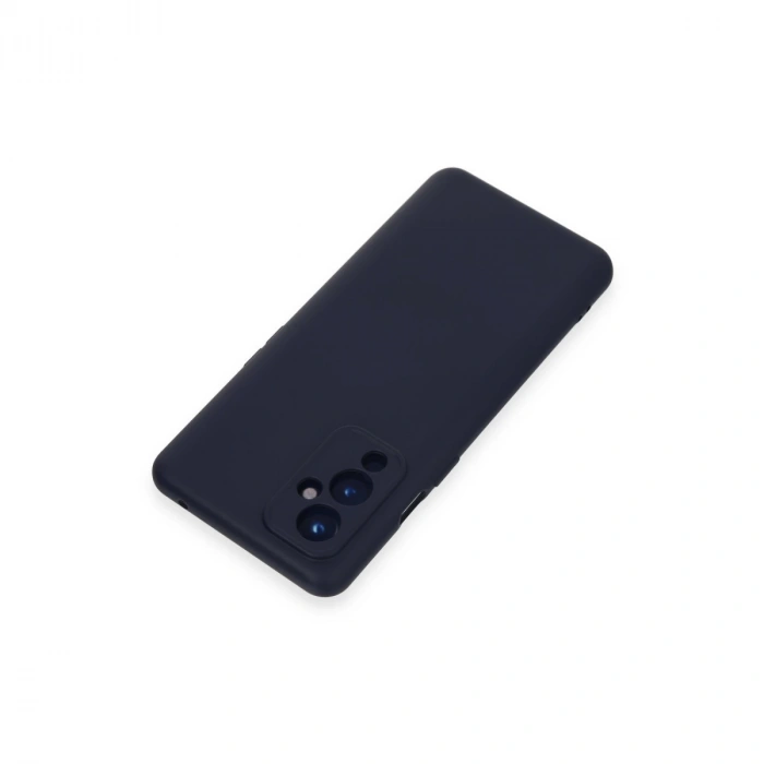 One Plus 9 Kılıf Nano İçi Kadife Silikon - Lacivert