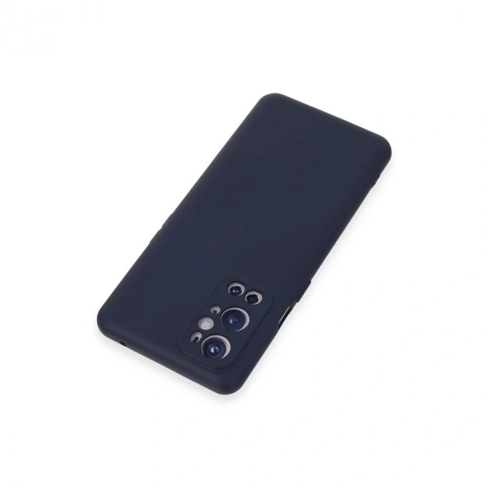 One Plus 9 Pro Kılıf Nano İçi Kadife Silikon - Lacivert