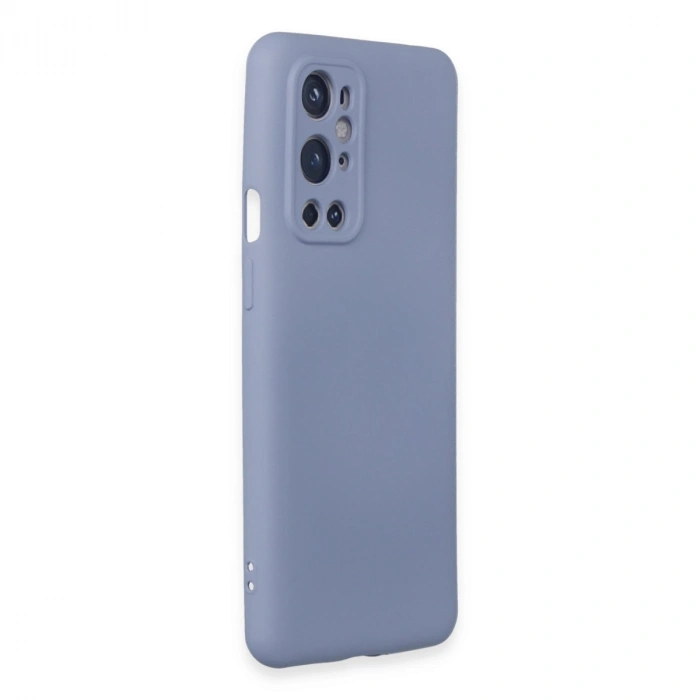 One Plus 9 Pro Kılıf Nano İçi Kadife Silikon - Mor