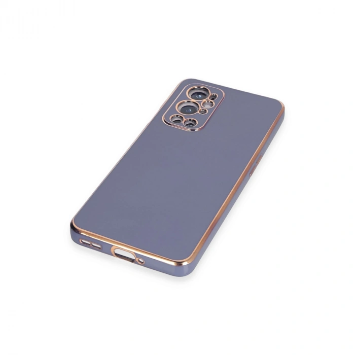 One Plus 9 Pro Kılıf Volet Silikon - Mavi
