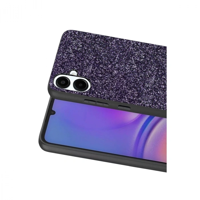 Onegif Samsung Galaxy A07 4g Bright Simli Kapak - Derin Mor