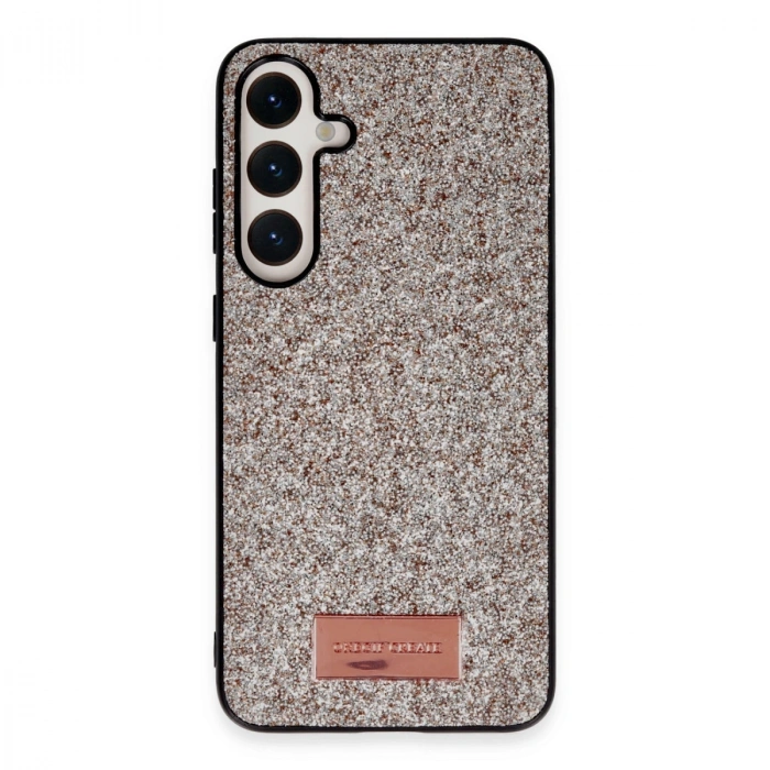 Onegif Samsung Galaxy A25 5g Bright Simli Kapak - Gold