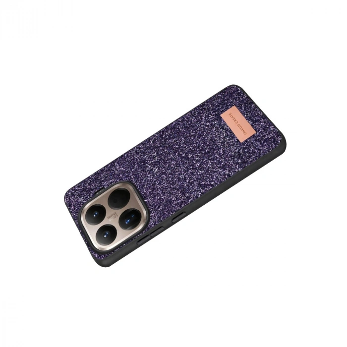 Onegif Xiaomi Mi 15t Pro Bright Simli Kapak - Derin Mor