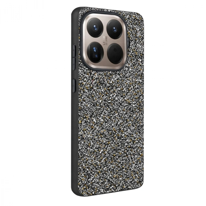 Onegif Xiaomi Mi 15t Pro Bright Simli Kapak - Gold