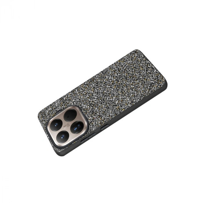 Onegif Xiaomi Mi 15t Pro Bright Simli Kapak - Gold