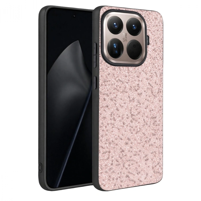 Onegif Xiaomi Mi 15t Pro Bright Simli Kapak - Pembe