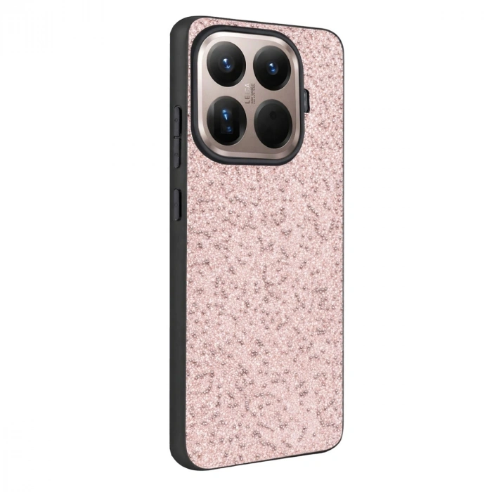 Onegif Xiaomi Mi 15t Pro Bright Simli Kapak - Pembe