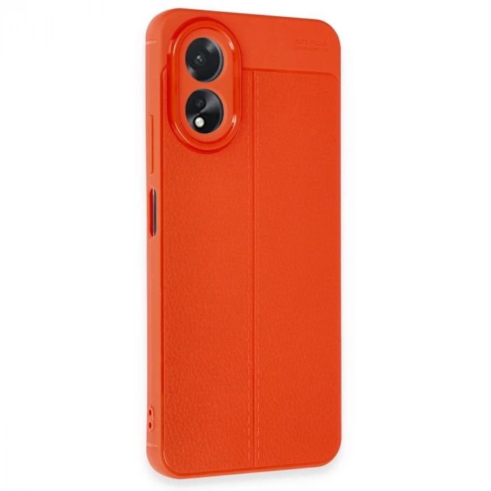 Oppo A38 Kılıf Auto Focus Kapak - Kırmızı