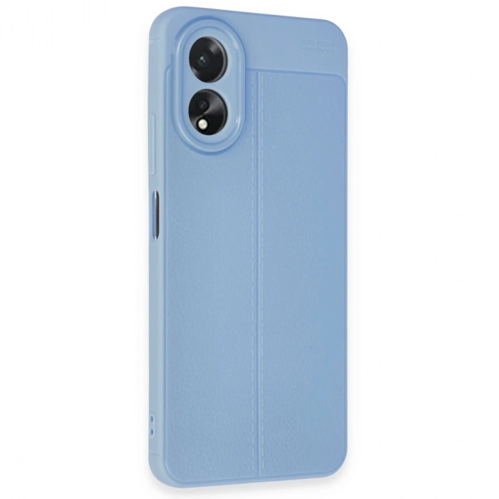 Oppo A38 Kılıf Auto Focus Kapak - Mavi