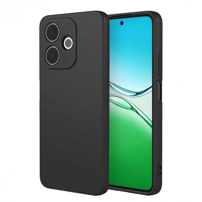 Oppo A5 Pro 4g First Silikon - Siyah