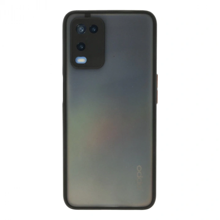 Oppo A54 4g Kılıf Montreal Silikon Kapak - Siyah