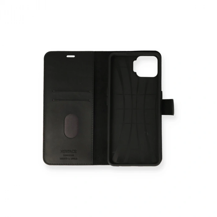 Oppo A73 Kılıf Trend S Plus Kapaklı Kılıf - Siyah