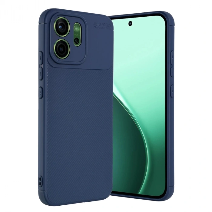 Oppo Reno 14 Auto Focus Karbon Kapak - Lacivert