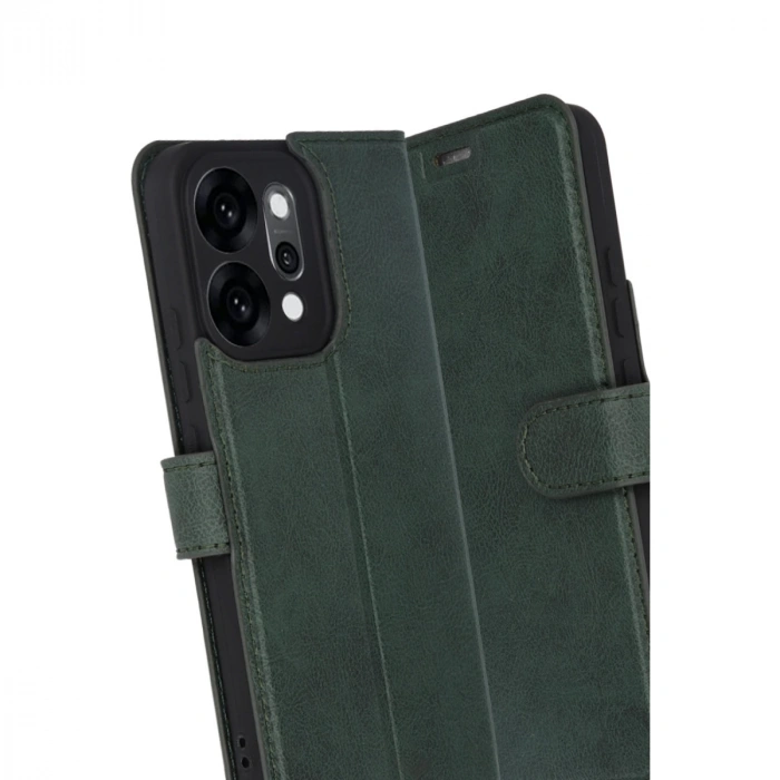 Oppo Reno 14 Trend S Plus Kapaklı Kılıf - Yeşil