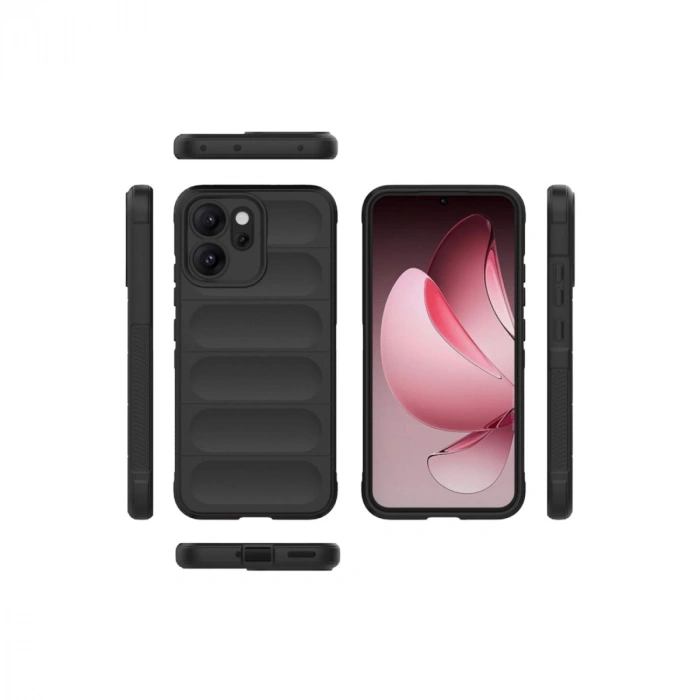 Oppo Reno 14f Optimum Silikon - Siyah