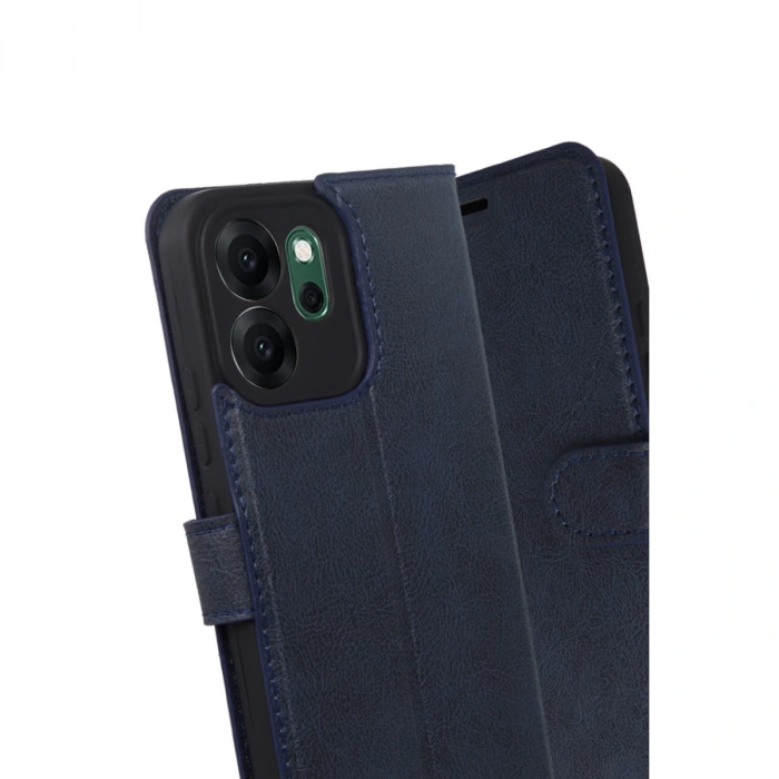 Oppo Reno 14f Trend S Plus Kapaklı Kılıf - Lacivert