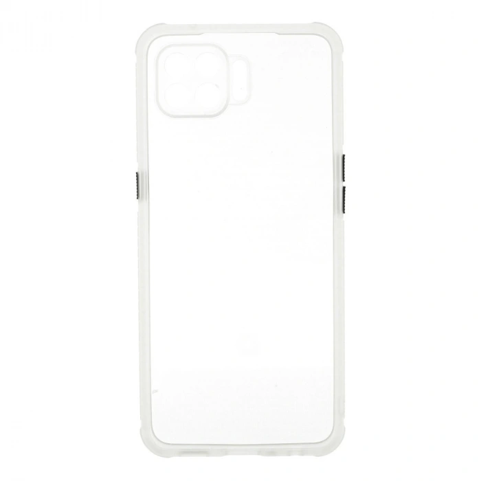 Oppo Reno 4 Lite Kılıf Miami Şeffaf Silikon - Şeffaf