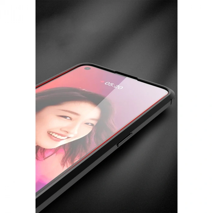 Oppo Reno 5 Kılıf Auto Focus Kapak - Kırmızı