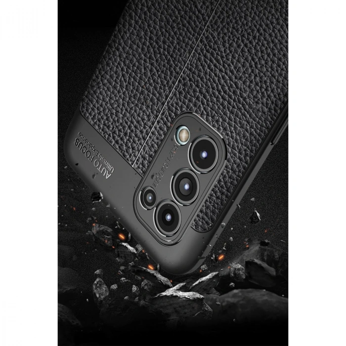 Oppo Reno 5 Kılıf Auto Focus Kapak - Siyah
