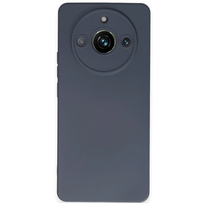 Realme 11 Pro Kılıf Nano İçi Kadife Silikon - Gri