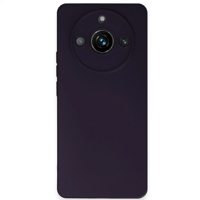 Realme 11 Pro Kılıf Nano İçi Kadife Silikon - Mor