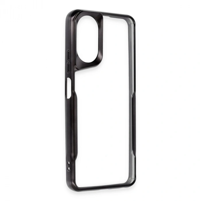 Realme 12 Lite Kılıf Boyi Silikon Kapak - Siyah