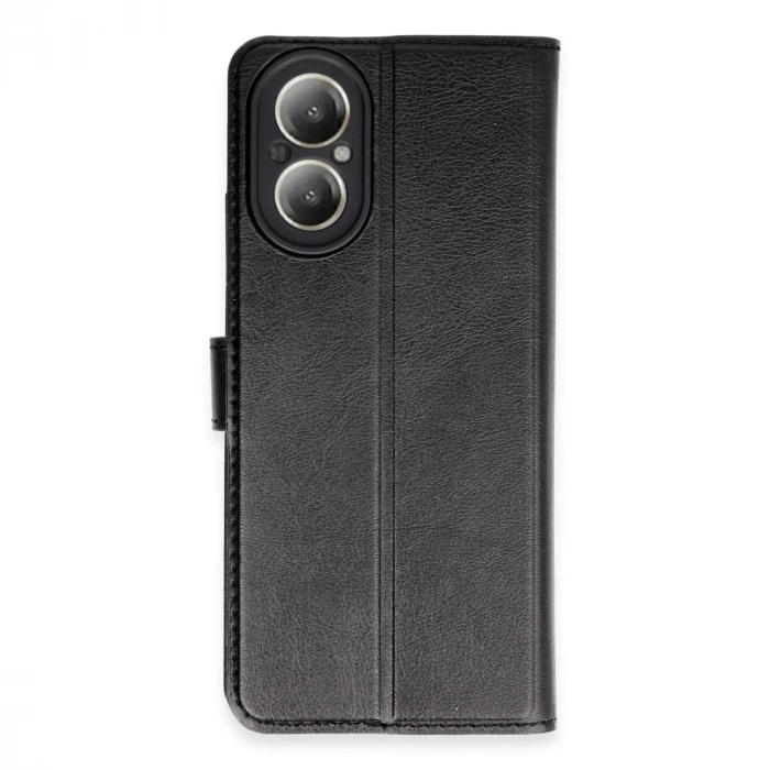 Realme 12 Lite Kılıf Trend S Plus Kapaklı Kılıf - Siyah