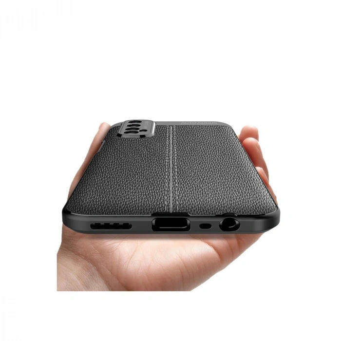 Realme 7 Kılıf Auto Focus Kapak - Siyah