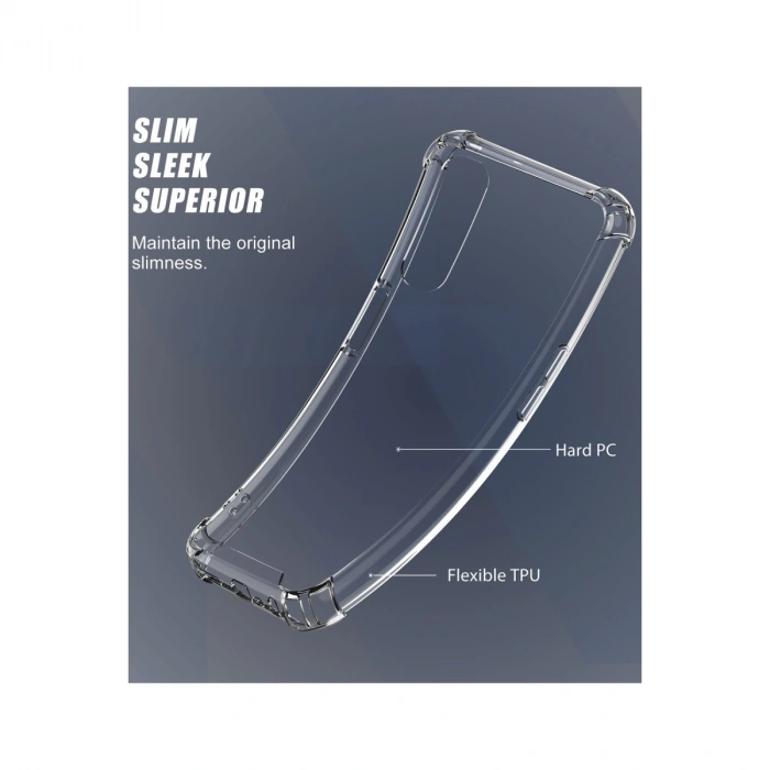 Realme 7 Kılıf Olex Tpu Silikon - Şeffaf