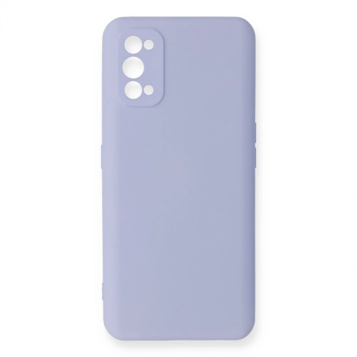 Realme 7 Pro Kılıf Nano İçi Kadife Silikon - Lila