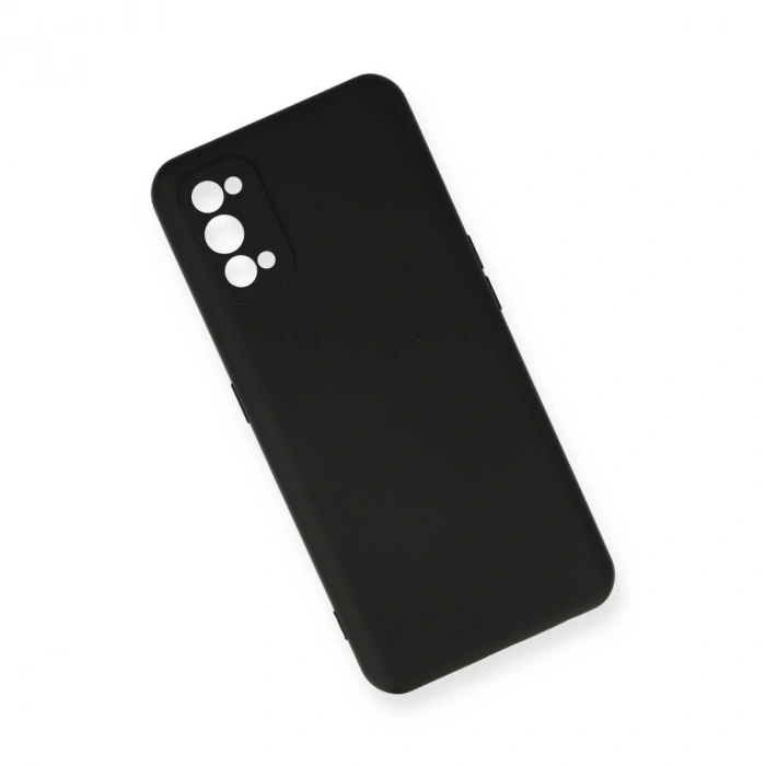 Realme 7 Pro Kılıf Nano İçi Kadife Silikon - Siyah