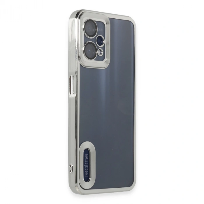 Realme 9 Pro 5g Kılıf Slot Silikon - Gümüş