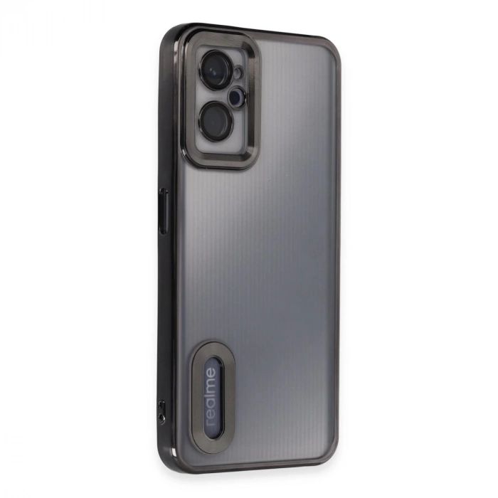 Realme 9i 4g Kılıf Slot Silikon - Siyah