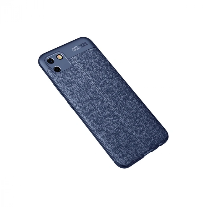 Realme C11 2021 Kılıf Auto Focus Kapak - Lacivert