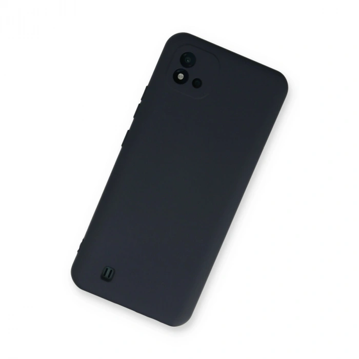Realme C11 2021 Kılıf Nano İçi Kadife Silikon - Lacivert