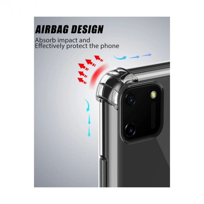 Realme C11 Kılıf Olex Tpu Silikon - Şeffaf