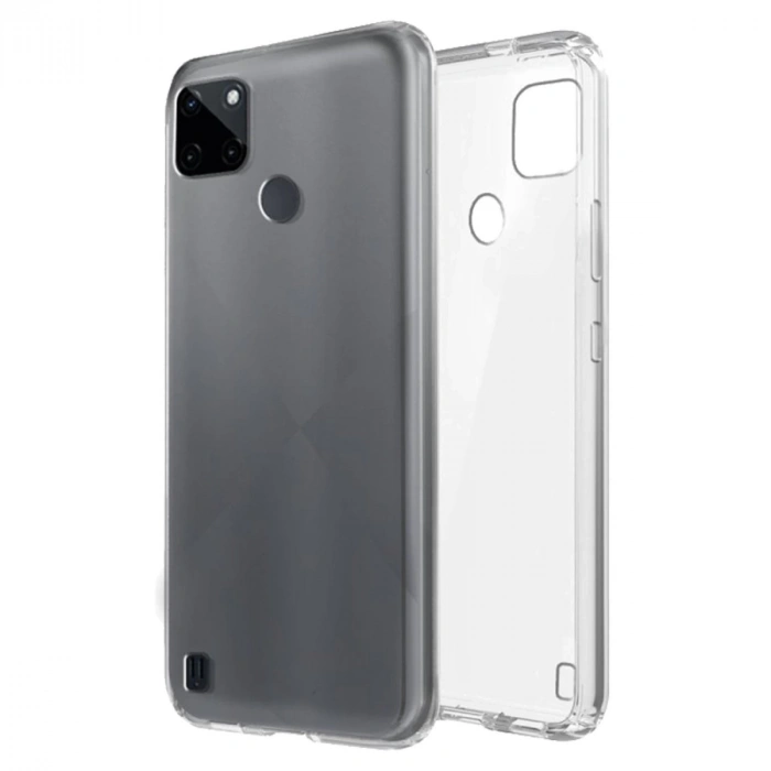Realme C25y Kılıf Lüx Şeffaf Silikon