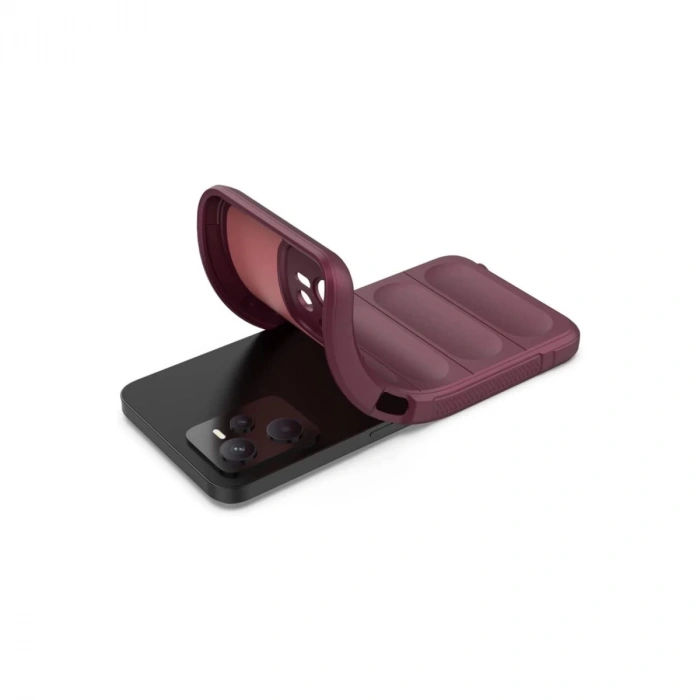 Realme C35 Kılıf Optimum Silikon - Bordo