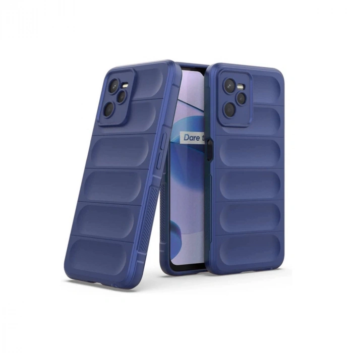 Realme C35 Kılıf Optimum Silikon - Lacivert